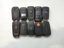 Lot of 10 Aftermarket Keyless Entry Remote Fob MIXED FCC IDS MIXED PART