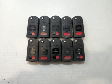 Lot of 10 Mazda Keyless Entry Remote Fob KPU41788 | BGBX1T478SKE12501