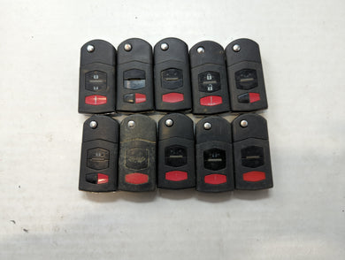 Lot of 10 Mazda Keyless Entry Remote Fob KPU41788 | BGBX1T478SKE12501