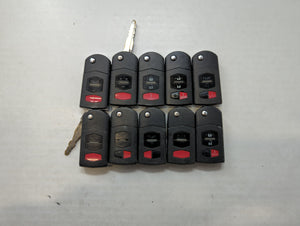 Lot of 10 Mazda Keyless Entry Remote Fob KPU41788 | BGBX1T478SKE12501