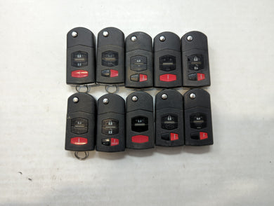 Lot of 10 Mazda Keyless Entry Remote Fob KPU41788 | BGBX1T478SKE12501