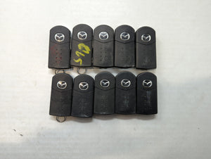 Lot of 10 Mazda Keyless Entry Remote Fob KPU41788 | BGBX1T478SKE12501