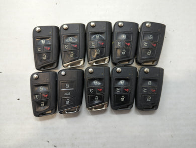 Lot of 10 Volkswagen Keyless Entry Remote Fob MIXED FCC IDS MIXED PART