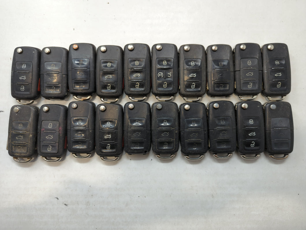 Lot of 20 Volkswagen Keyless Entry Remote Fob NBG8137T | NBG735868T