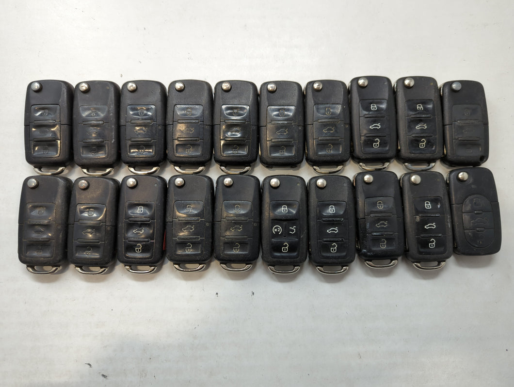 Lot of 20 Volkswagen Keyless Entry Remote Fob NBG8137T | NBG735868T