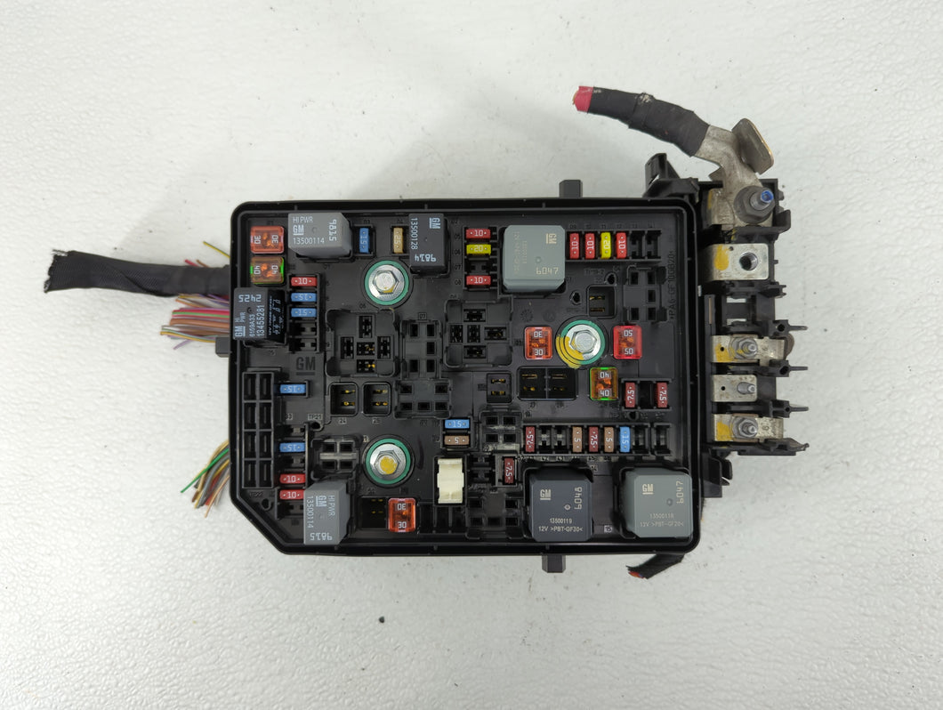 2016 Chevrolet Cruze Fusebox Fuse Box Panel Relay Module P/N:39049710 Fits OEM Used Auto Parts