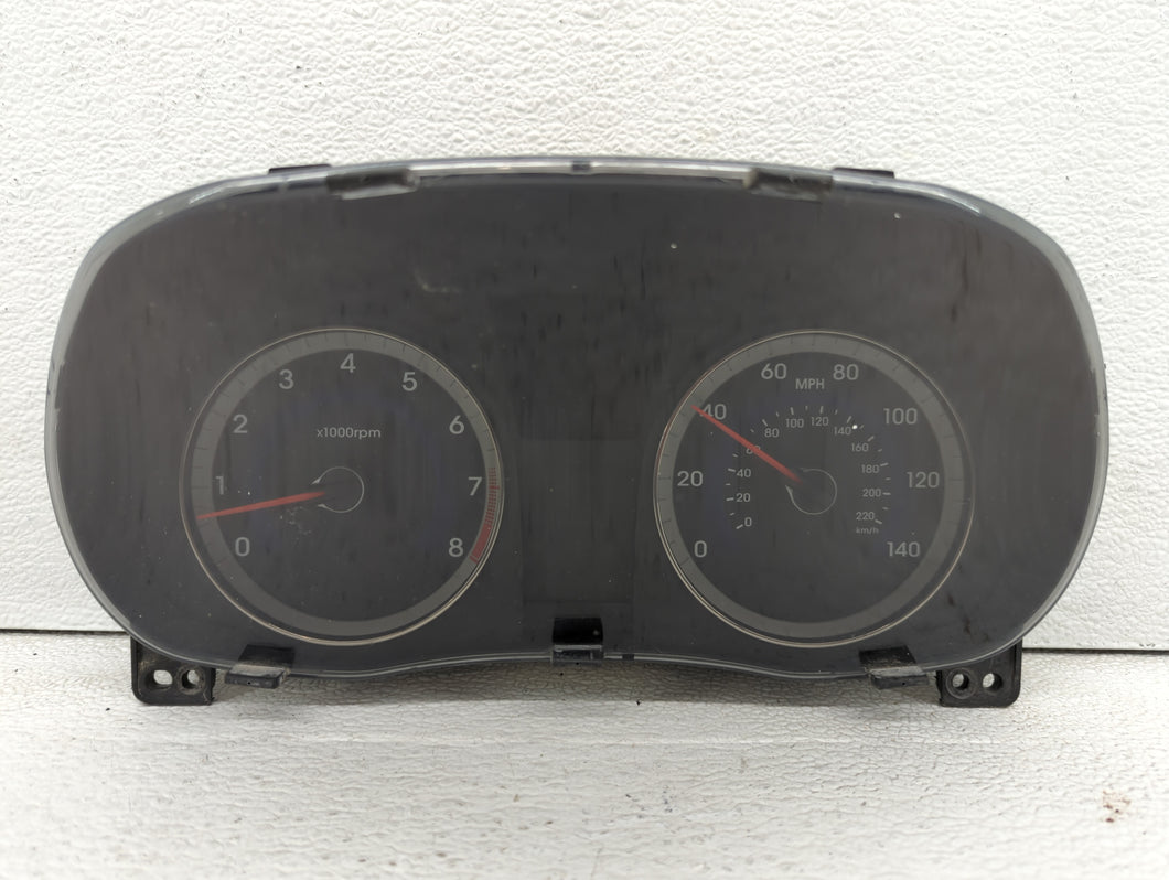 2012-2014 Hyundai Accent Instrument Cluster Speedometer Gauges P/N:94001-1R010 Fits 2012 2013 2014 OEM Used Auto Parts