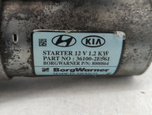 2017-2022 Kia Forte Car Starter Motor Solenoid OEM P/N:36100-2E561 Fits 2017 2018 2019 2020 2021 2022 OEM Used Auto Parts