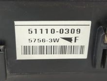 2001-2012 Mitsubishi Eclipse Fusebox Fuse Box Panel Relay Module P/N:51110-0309 Fits OEM Used Auto Parts