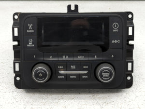 2013 Dodge Ram 1500 Radio AM FM Cd Player Receiver Replacement P/N:P68137114AF Fits OEM Used Auto Parts