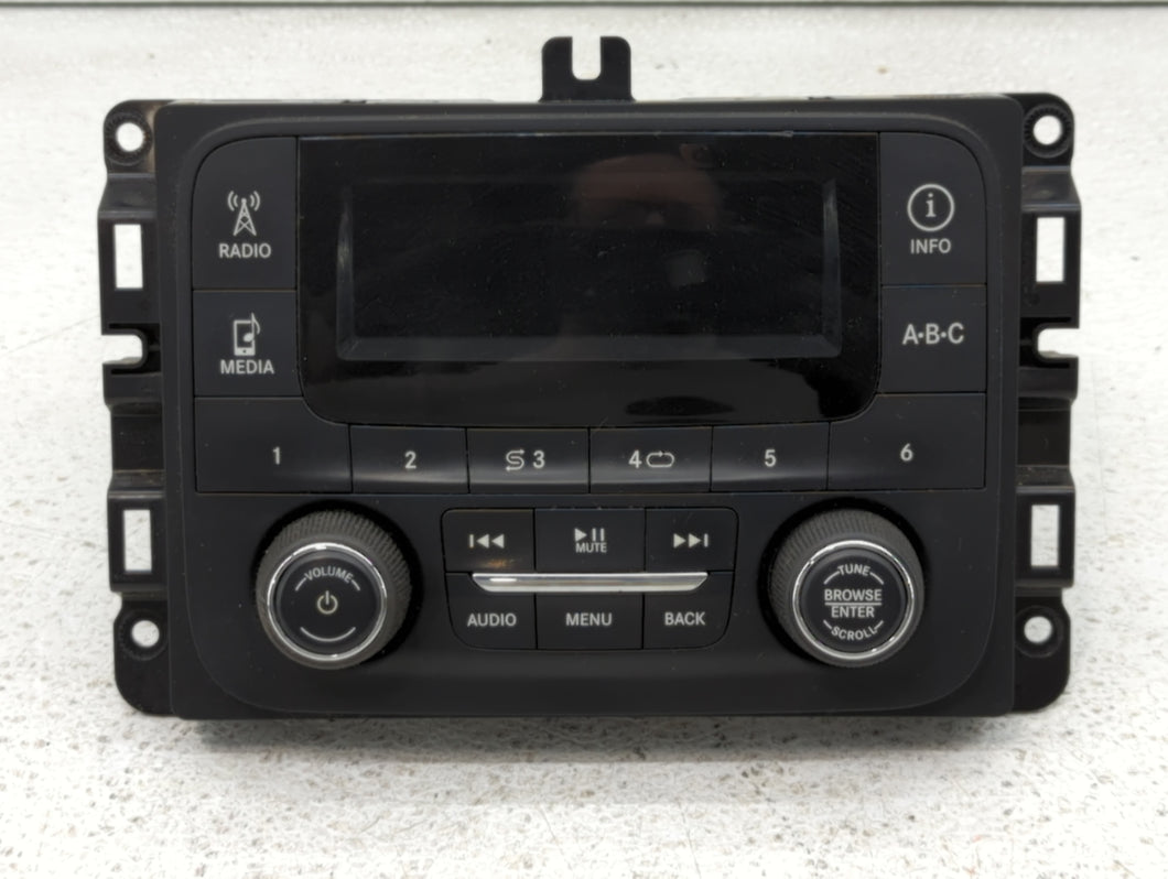 2013 Dodge Ram 1500 Radio AM FM Cd Player Receiver Replacement P/N:P68137114AF Fits OEM Used Auto Parts