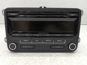 2014 Volkswagen Jetta Radio AM FM Cd Player Receiver Replacement P/N:1K0 035 164 F Fits 2013 2015 OEM Used Auto Parts