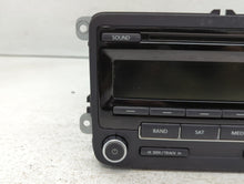 2014 Volkswagen Jetta Radio AM FM Cd Player Receiver Replacement P/N:1K0 035 164 F Fits 2013 2015 OEM Used Auto Parts