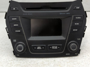 2013-2016 Hyundai Santa Fe Radio AM FM Cd Player Receiver Replacement P/N:96180-B89514X Fits 2013 2014 2015 2016 OEM Used Auto Parts