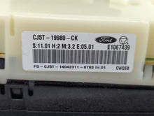 2013-2016 Ford Escape Climate Control Module Temperature AC/Heater Replacement P/N:CJ5T-19980-CK Fits 2013 2014 2015 2016 OEM Used Auto Parts