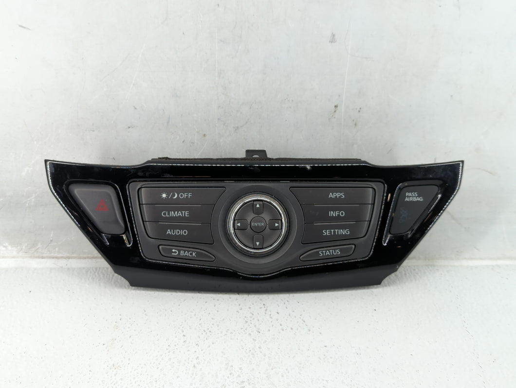 2013-2020 Nissan Pathfinder Climate Control Module Temperature AC/Heater Replacement P/N:9PJ0A210260 Fits OEM Used Auto Parts