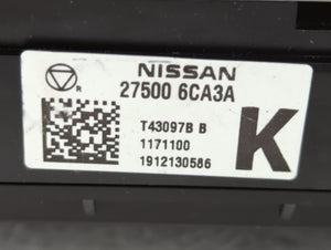 2019-2022 Nissan Altima Climate Control Module Temperature AC/Heater Replacement P/N:27500 6CA3A Fits 2019 2020 2021 2022 OEM Used Auto Parts