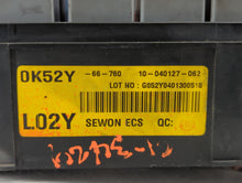 2002-2005 Kia Sedona Fusebox Fuse Box Panel Relay Module P/N:10-040127-D62 Fits 2002 2003 2004 2005 OEM Used Auto Parts