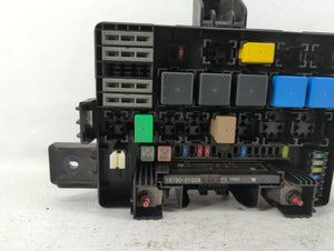 2013-2014 Hyundai Genesis Fusebox Fuse Box Panel Relay Module P/N:F3 150A 18790-01028 Fits 2013 2014 OEM Used Auto Parts