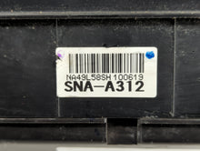 2008-2011 Honda Civic Fusebox Fuse Box Panel Relay Module P/N:SNA-A312 Fits 2008 2009 2010 2011 OEM Used Auto Parts