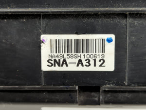 2008-2011 Honda Civic Fusebox Fuse Box Panel Relay Module P/N:SNA-A312 Fits 2008 2009 2010 2011 OEM Used Auto Parts