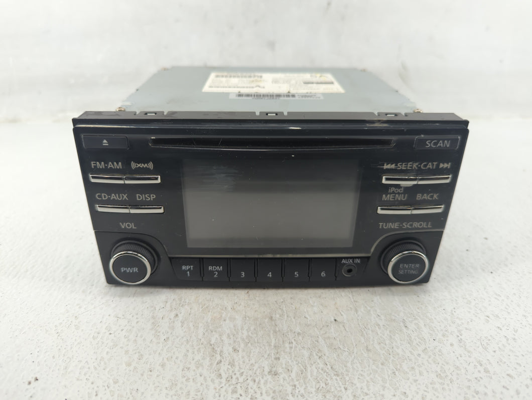 2011-2012 Nissan Rogue Radio AM FM Cd Player Receiver Replacement P/N:28185 1VX1A Fits 2011 2012 OEM Used Auto Parts