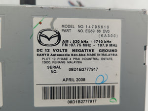 2009 Mazda Cx-7 Radio AM FM Cd Player Receiver Replacement P/N:EG69 66 DV0 Fits OEM Used Auto Parts