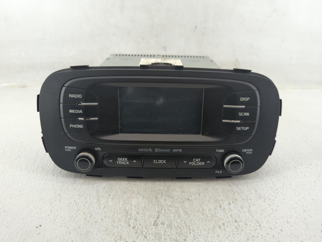 2014-2016 Kia Soul Radio AM FM Cd Player Receiver Replacement P/N:96160-B2020CA Fits 2014 2015 2016 OEM Used Auto Parts