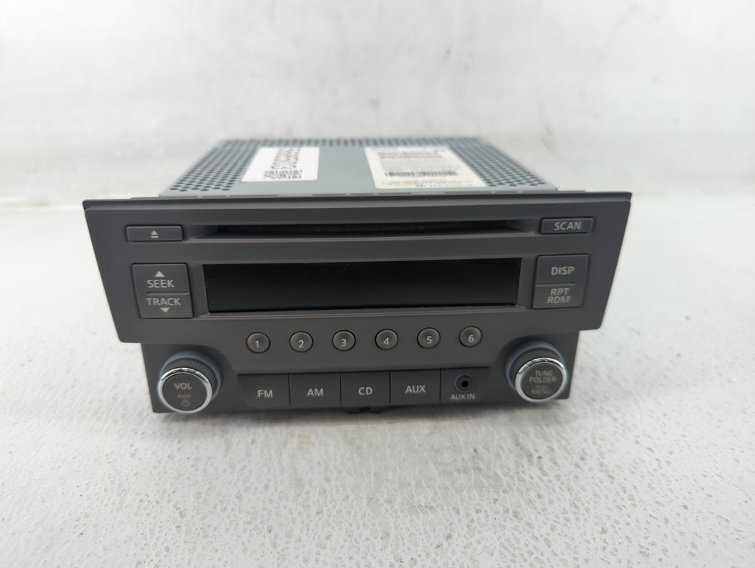 2013-2014 Nissan Sentra Radio AM FM Cd Player Receiver Replacement P/N:28185 3RA2A 28185 3RA2D Fits 2013 2014 OEM Used Auto Parts