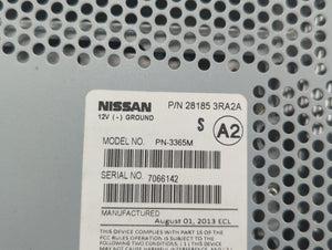 2013-2014 Nissan Sentra Radio AM FM Cd Player Receiver Replacement P/N:28185 3RA2A 28185 3RA2D Fits 2013 2014 OEM Used Auto Parts