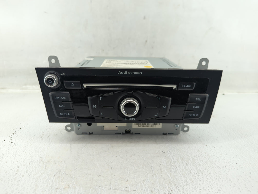 2013-2016 Audi A4 Radio AM FM Cd Player Receiver Replacement P/N:8R1 035 186 Q Fits 2013 2014 2015 2016 OEM Used Auto Parts