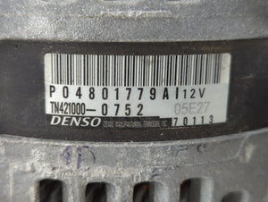 2011-2022 Dodge Challenger Alternator Replacement Generator Charging Assembly Engine OEM P/N:P04801779AI TN421000 Fits OEM Used Auto Parts