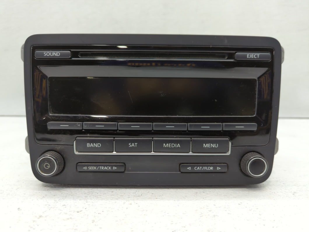 2015-2017 Volkswagen Jetta Radio AM FM Cd Player Receiver Replacement P/N:1K0 035 164 J Fits 2015 2016 2017 OEM Used Auto Parts