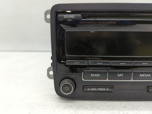 2015-2017 Volkswagen Jetta Radio AM FM Cd Player Receiver Replacement P/N:1K0 035 164 J Fits 2015 2016 2017 OEM Used Auto Parts