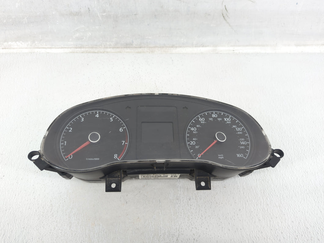 2014-2017 Volkswagen Jetta Instrument Cluster Speedometer Gauges P/N:5C6920953 Fits 2014 2015 2016 2017 OEM Used Auto Parts