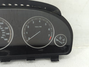 2011 Bmw 535i Instrument Cluster Speedometer Gauges P/N:9249343-01 2119945-06 Fits OEM Used Auto Parts