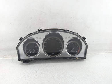2010 Mercedes-Benz C300 Instrument Cluster Speedometer Gauges P/N:A 204 540 71 48 Fits OEM Used Auto Parts