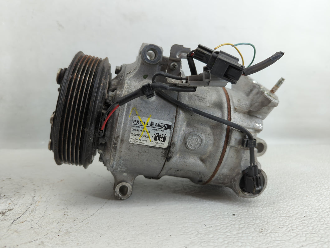 2020-2021 Nissan Sentra Air Conditioning A/c Ac Compressor Oem