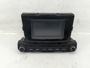 2018-2022 Hyundai Accent Radio AM FM Cd Player Receiver Replacement P/N:96180-J0060URD Fits 2018 2019 2020 2021 2022 OEM Used Auto Parts