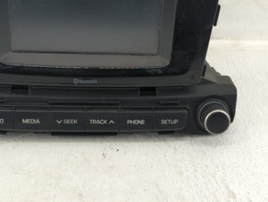 2018-2022 Hyundai Accent Radio AM FM Cd Player Receiver Replacement P/N:96180-J0060URD Fits 2018 2019 2020 2021 2022 OEM Used Auto Parts