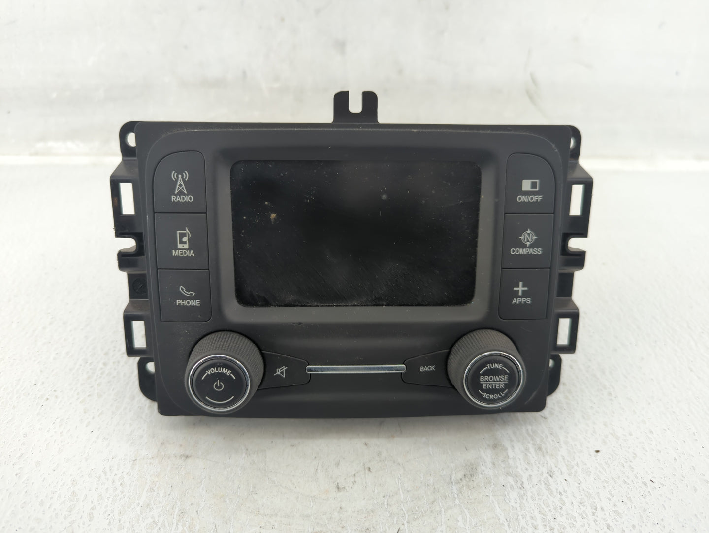 2017 Jeep Renegade Radio AM FM Cd Player Receiver Replacement Fits OEM Used Auto Parts - Oemusedautoparts1.com