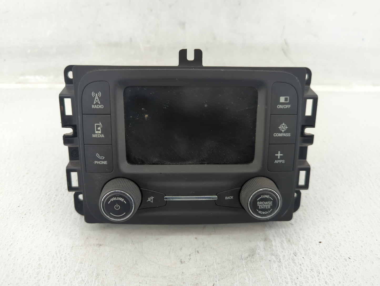 2017 Jeep Renegade Radio AM FM Cd Player Receiver Replacement Fits OEM Used Auto Parts - Oemusedautoparts1.com