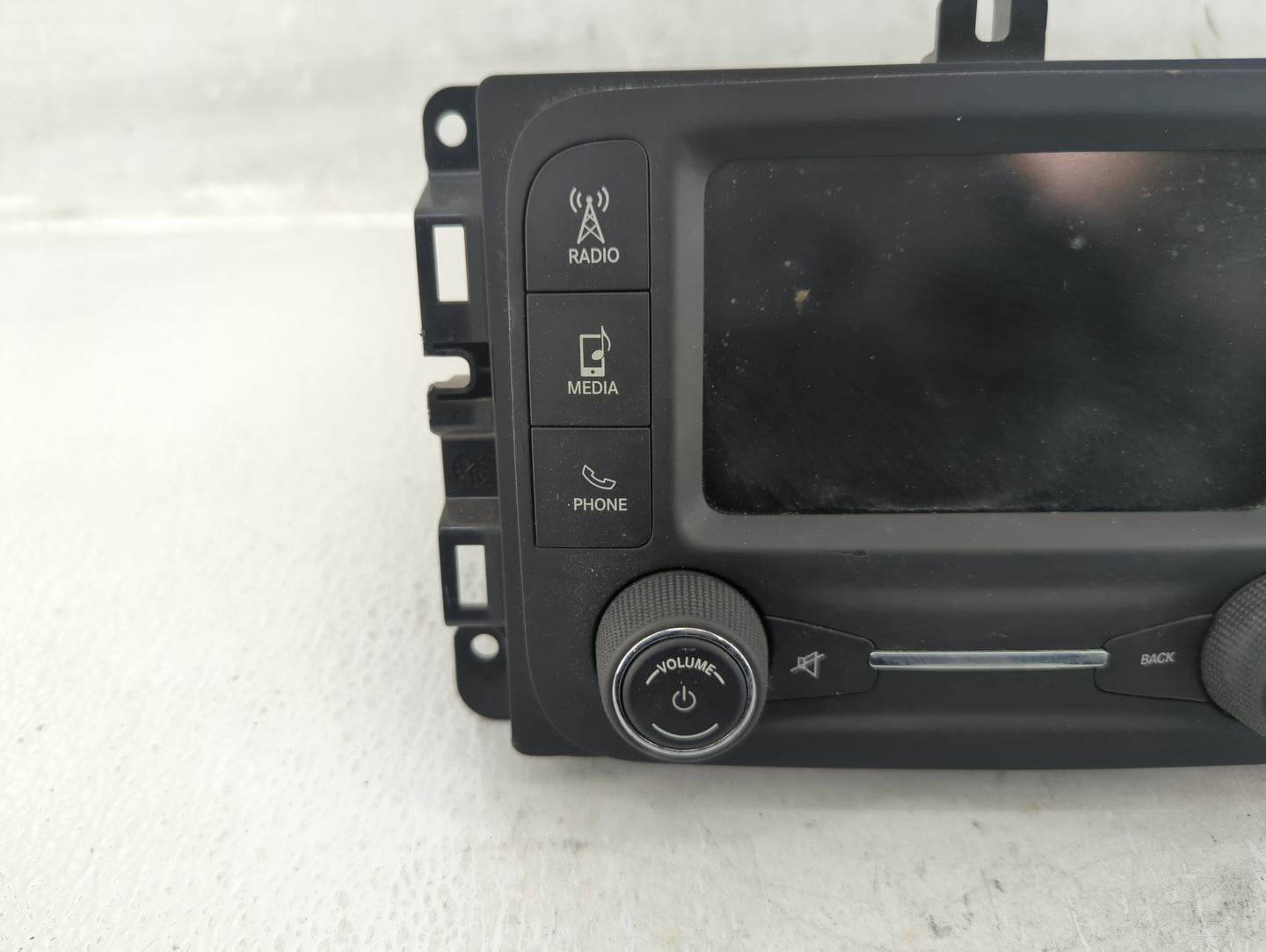 2017 Jeep Renegade Radio AM FM Cd Player Receiver Replacement Fits OEM Used Auto Parts - Oemusedautoparts1.com