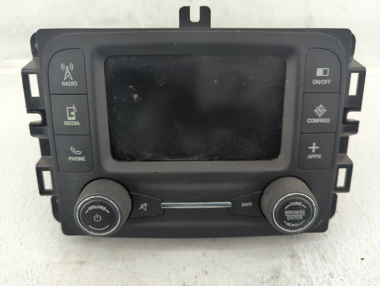 2017 Jeep Renegade Radio AM FM Cd Player Receiver Replacement Fits OEM Used Auto Parts - Oemusedautoparts1.com