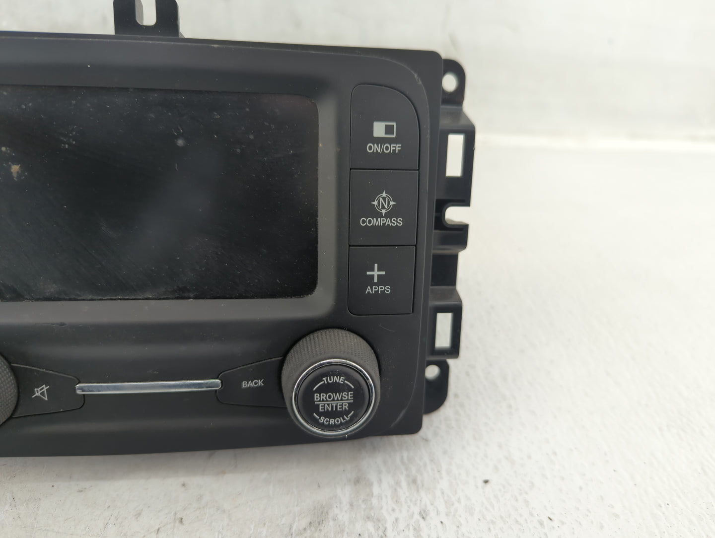 2017 Jeep Renegade Radio AM FM Cd Player Receiver Replacement Fits OEM Used Auto Parts - Oemusedautoparts1.com