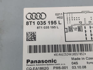 2009 Audi A4 Radio AM FM Cd Player Receiver Replacement P/N:8T1 035 195 L Fits OEM Used Auto Parts