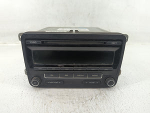 2015-2017 Volkswagen Jetta Radio AM FM Cd Player Receiver Replacement P/N:1K0 035 164 H Fits 2014 2015 2016 2017 OEM Used Auto Parts