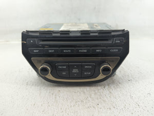 2013 Hyundai Genesis Radio AM FM Cd Player Receiver Replacement P/N:96560-2M760YHG Fits OEM Used Auto Parts