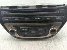 2013 Hyundai Genesis Radio AM FM Cd Player Receiver Replacement P/N:96560-2M760YHG Fits OEM Used Auto Parts