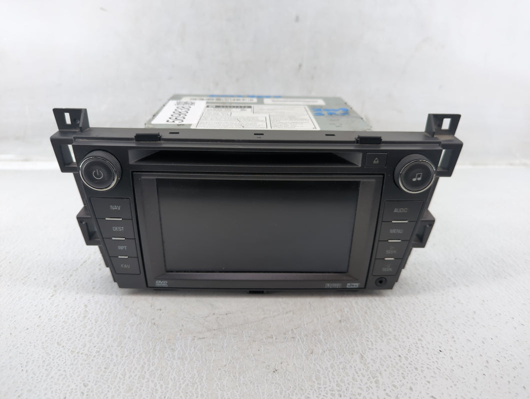 2008-2009 Cadillac Srx Radio AM FM Cd Player Receiver Replacement P/N:25851426 Fits 2008 2009 OEM Used Auto Parts